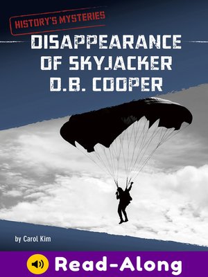 cover image of Disappearance of Skyjacker D. B. Cooper